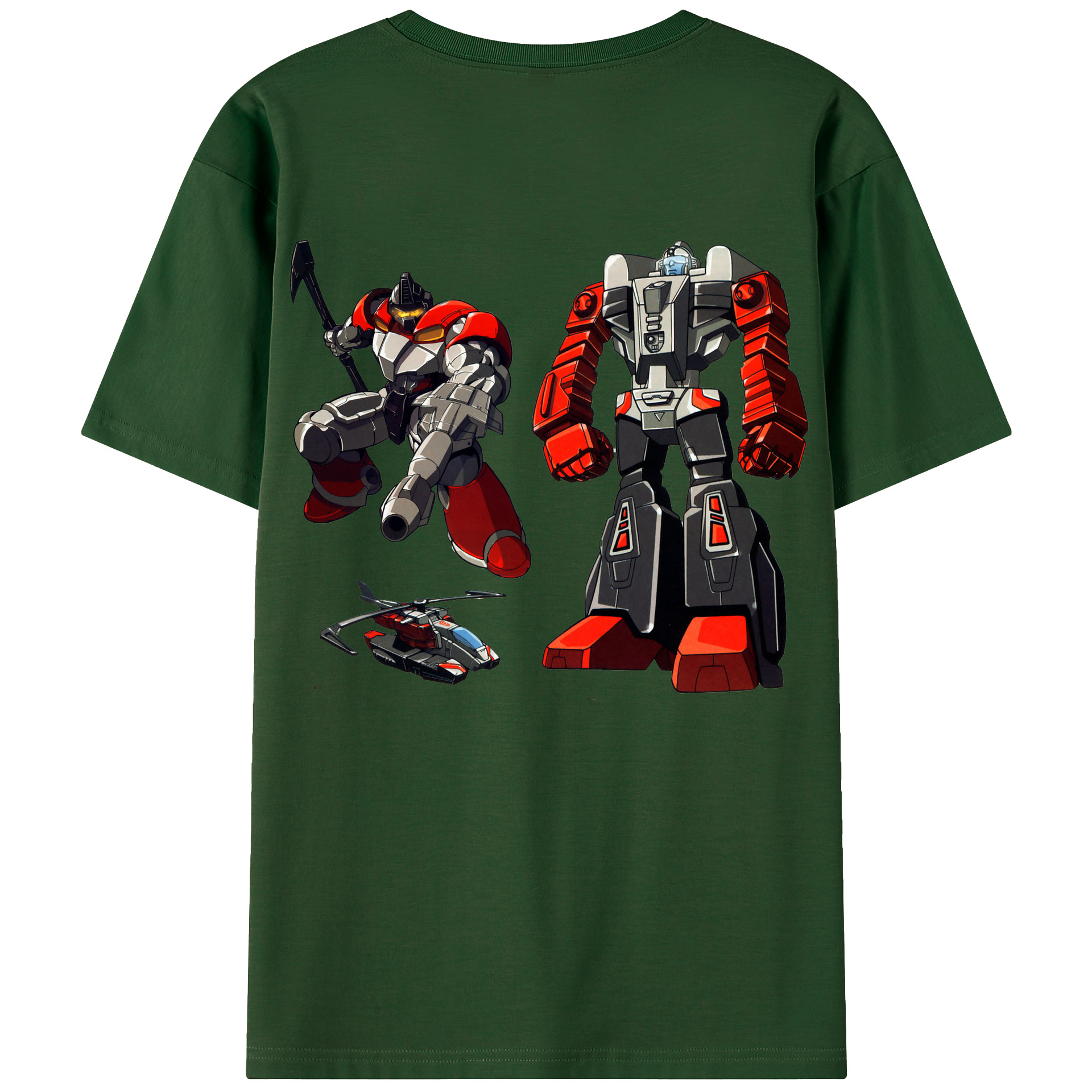 （画像用）  綿100％半袖Tシャツ（背面プリント）